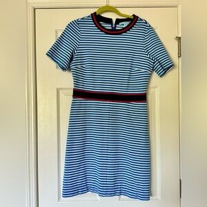 Size medium Draper James Presley stripped Ponte dress